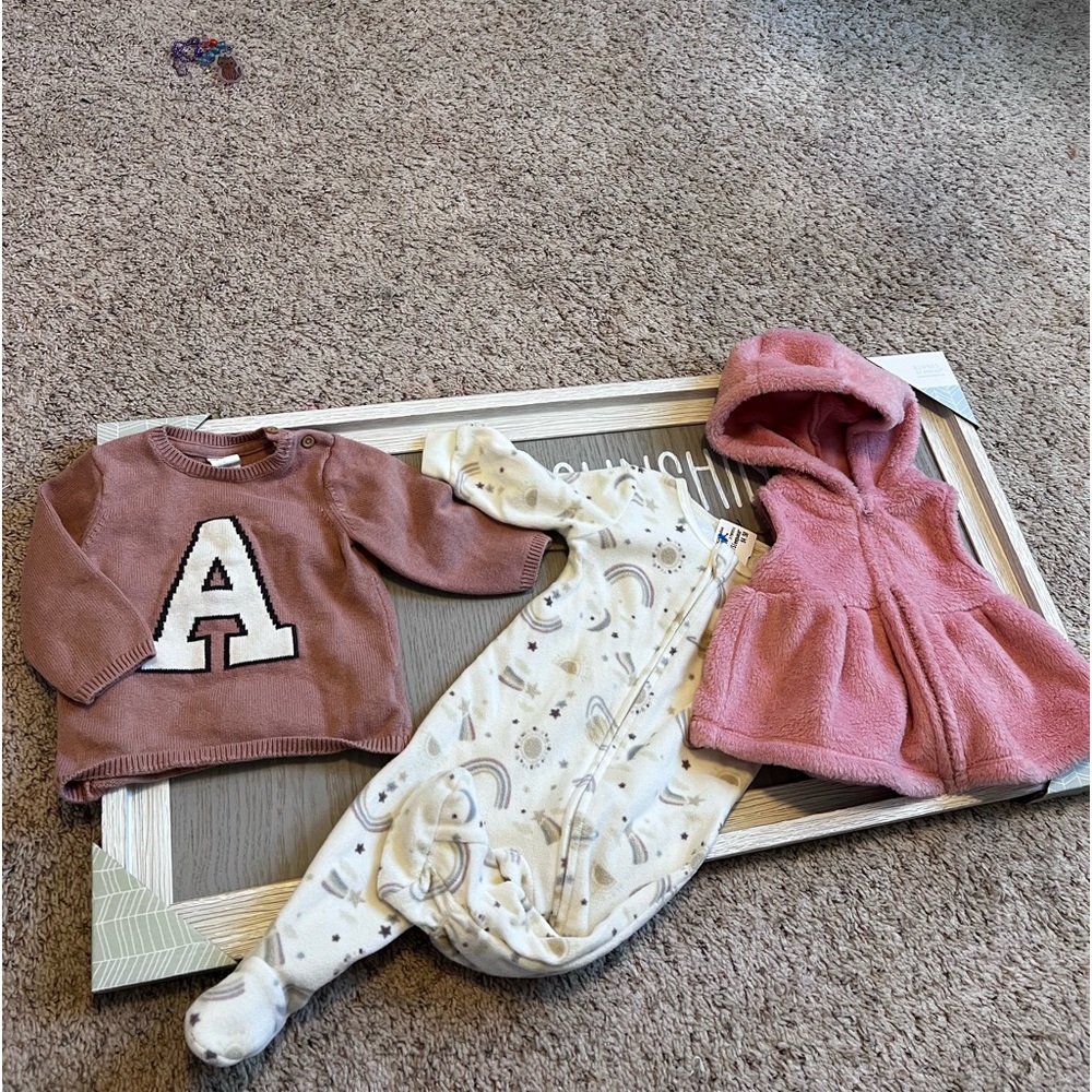 6 month 3 pieces